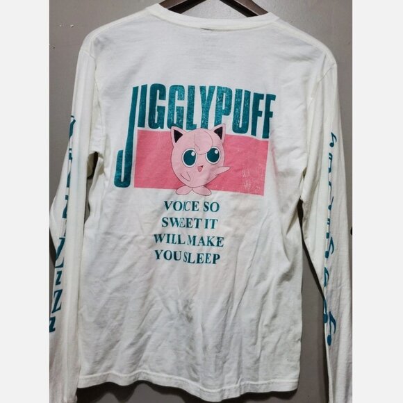 BNWT Pokemon Jigglypuff Band Tee-Style Long-Sleeve Shirt, Size S - Picture 7 of 7